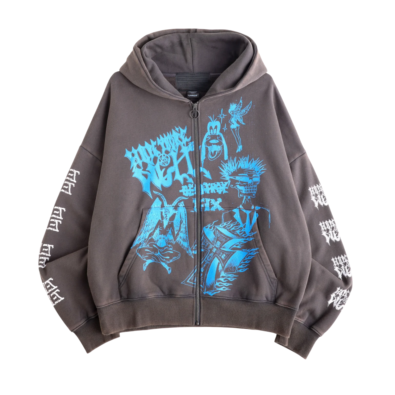 Hope You&#39;re Well Zip Hoodie