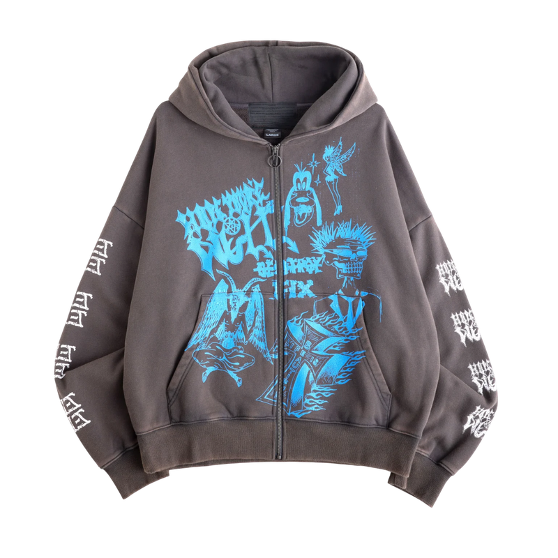Hope You&#39;re Well Zip Hoodie