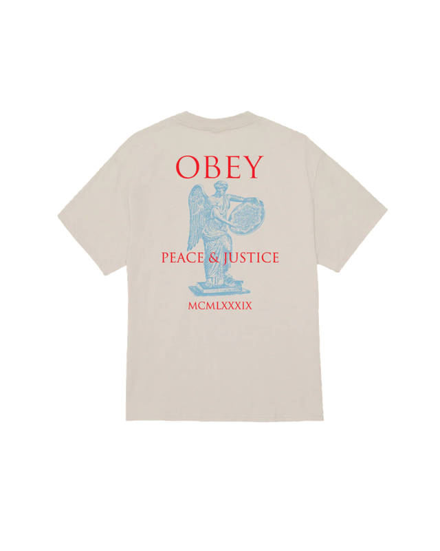Obey Peace &amp; Justice Statue Tee