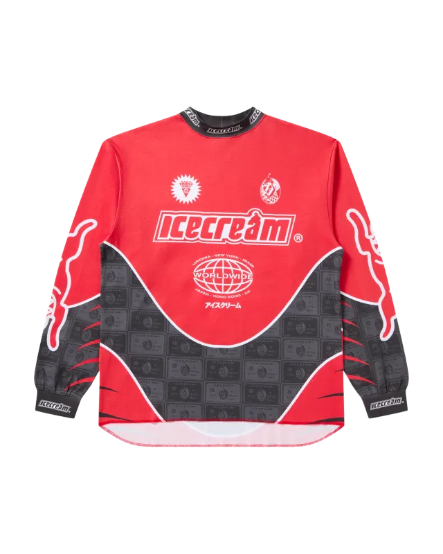 Worldwide Moto Jersey LS Knit