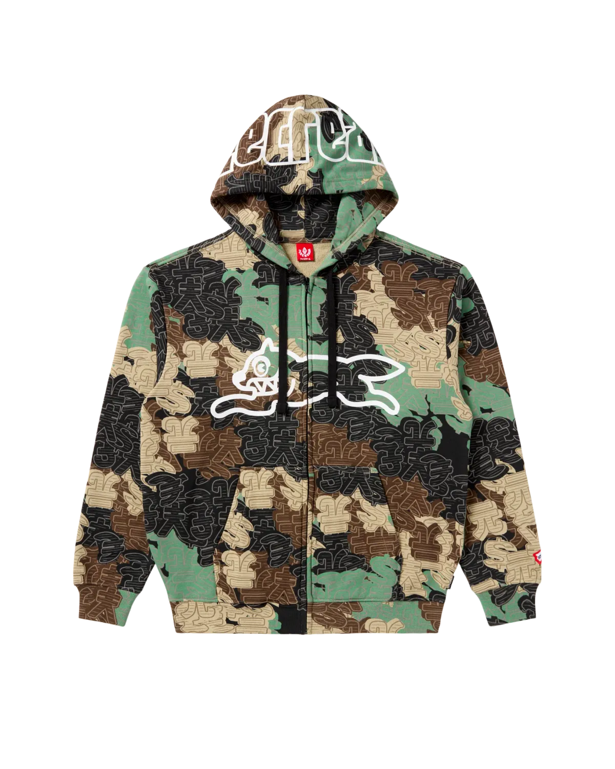 Soft Shell Hoodie, Color: Camo, Size: M