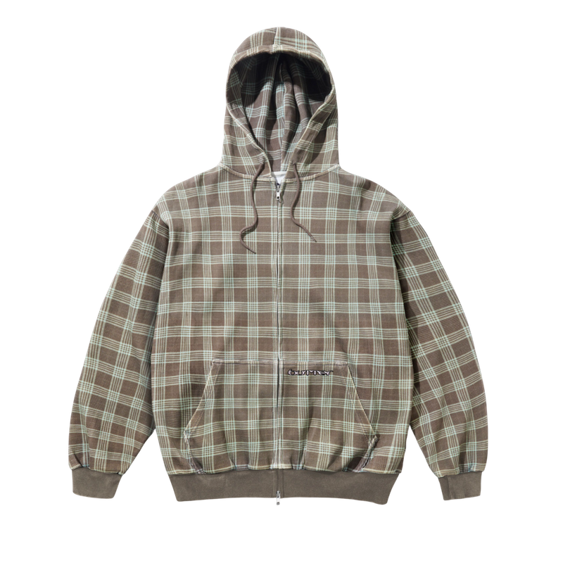 Waffle Zip-Thru Hood