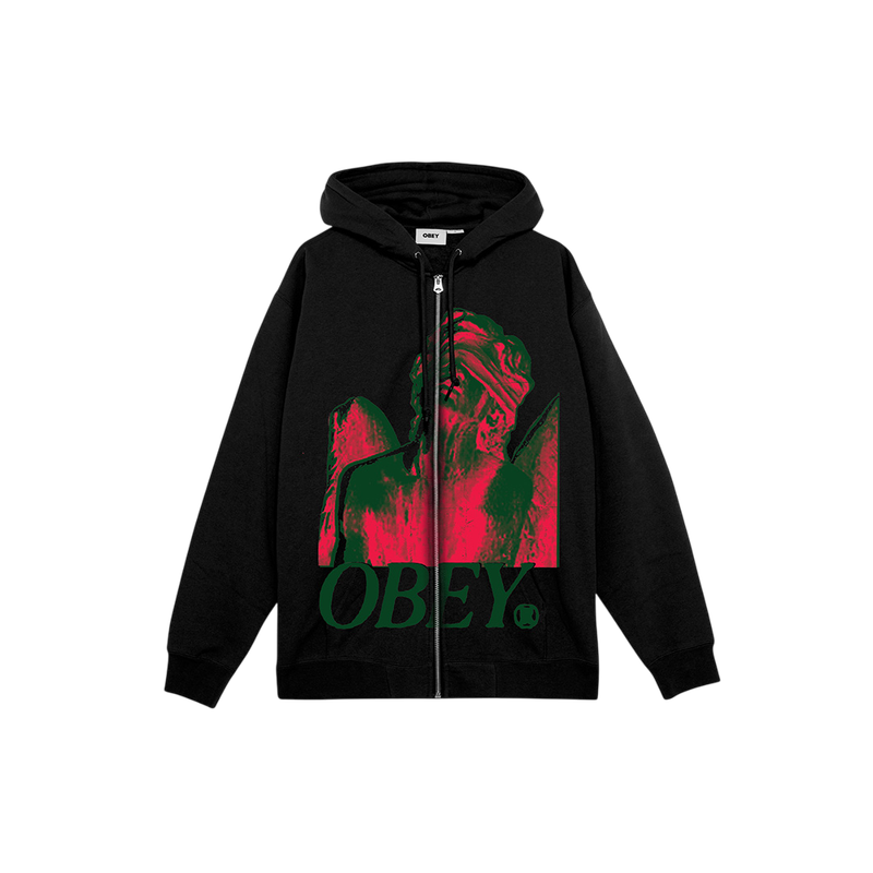 Obey Blindfold Zip Up Hoodie