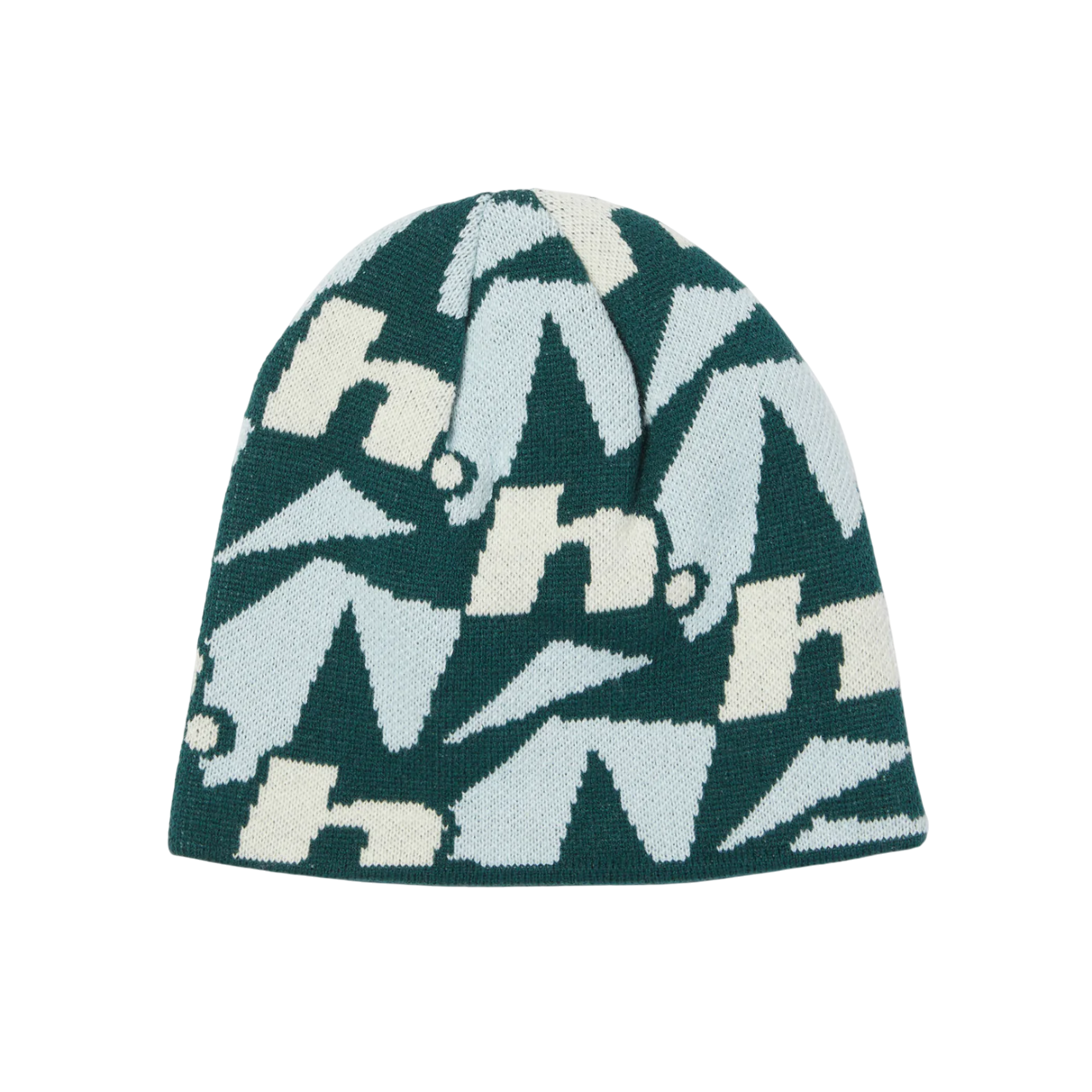 H Star Repeat Skull Beanie