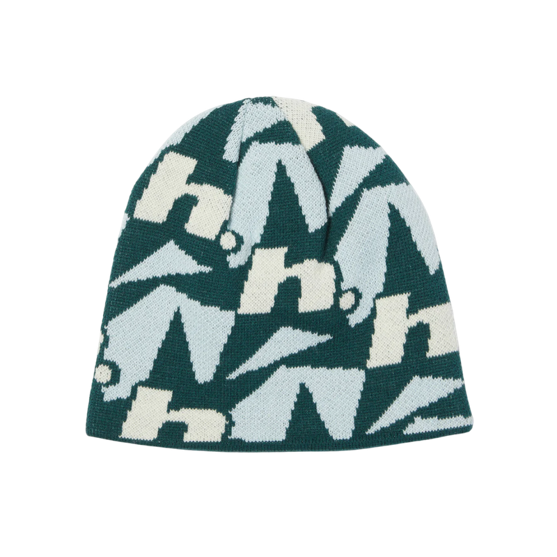 H Star Repeat Skull Beanie