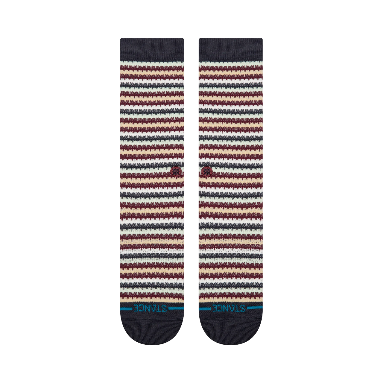 Chiclets Waffle Knit Crew