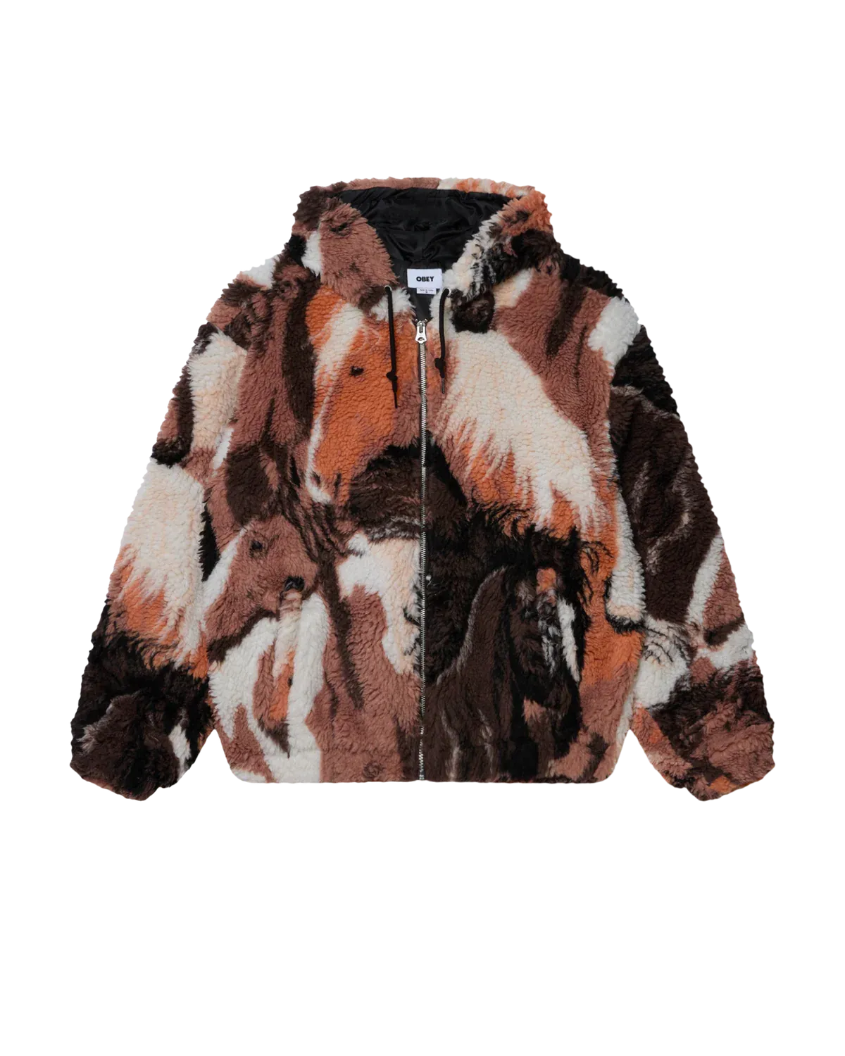 Obey Horses Sherpa Jacket
