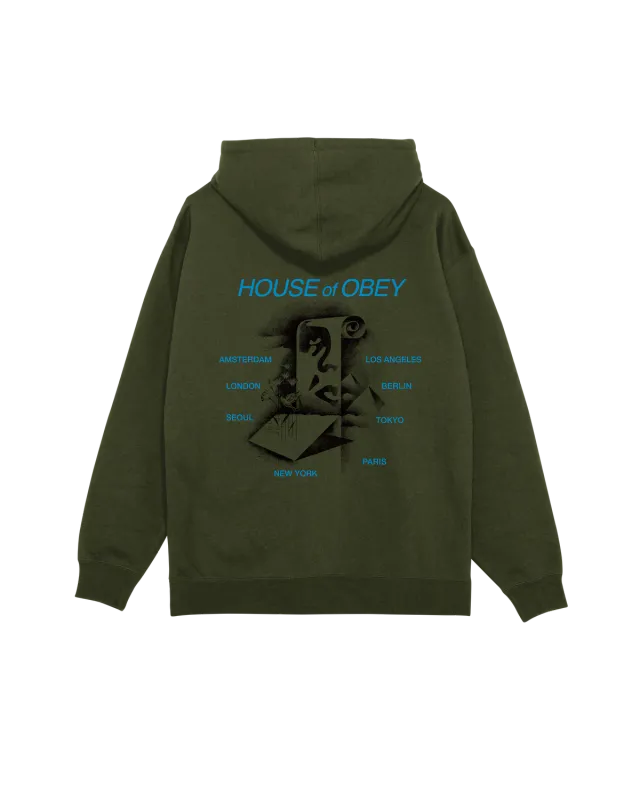Obey Pyramid Scroll Hoodie
