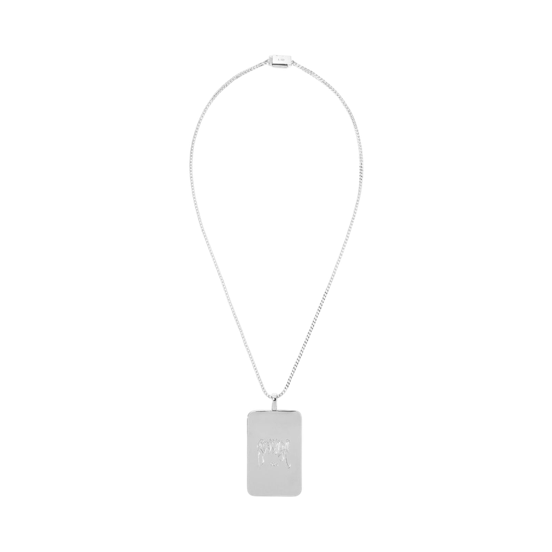Spiderweb Dog Tag