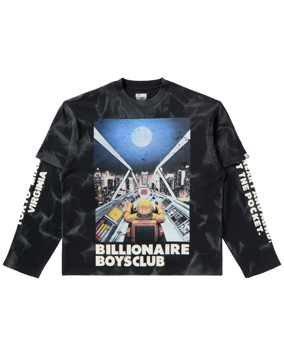 Bb Arrival LS Knit, Color: Black, Size: M