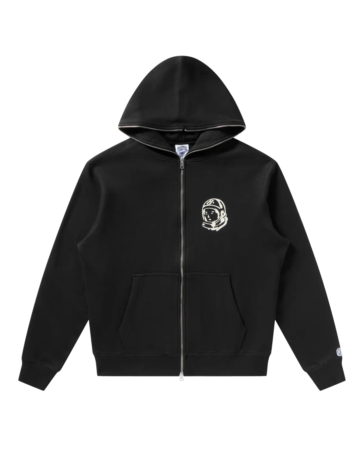 Bb Zip Helmet Hoodie, Color: Black, Size: S