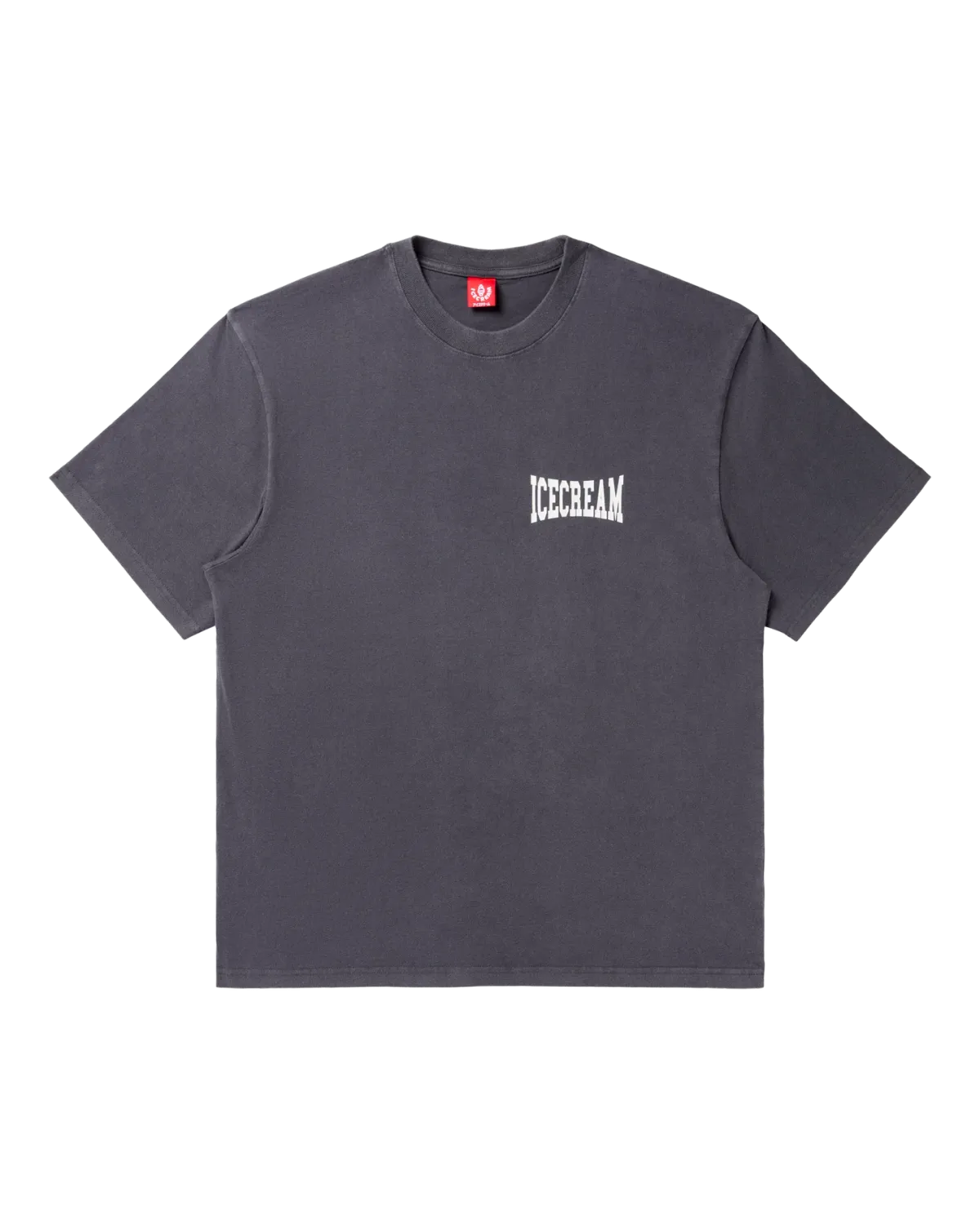 Options (oversize) SS Knit, Color: Charcoal Art, Size: M