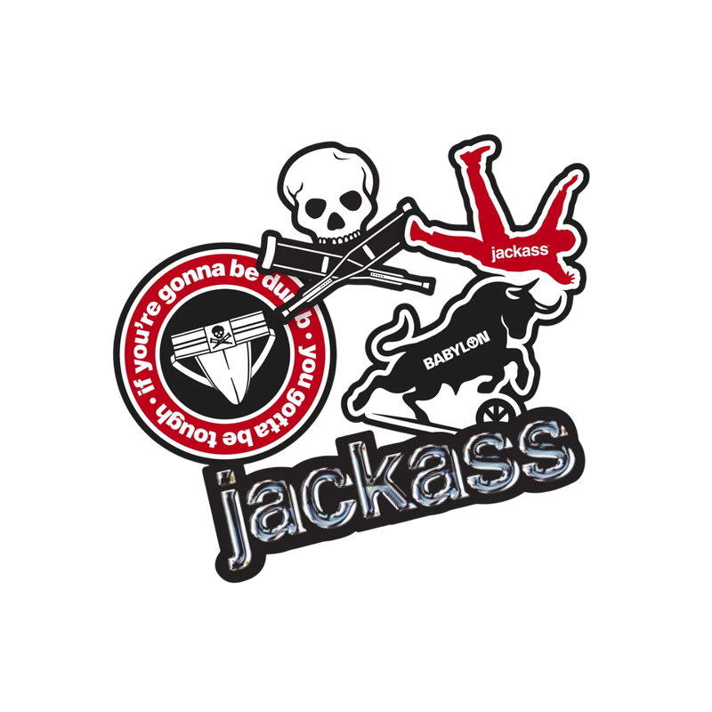 Jackass Babylon Sticker Pack