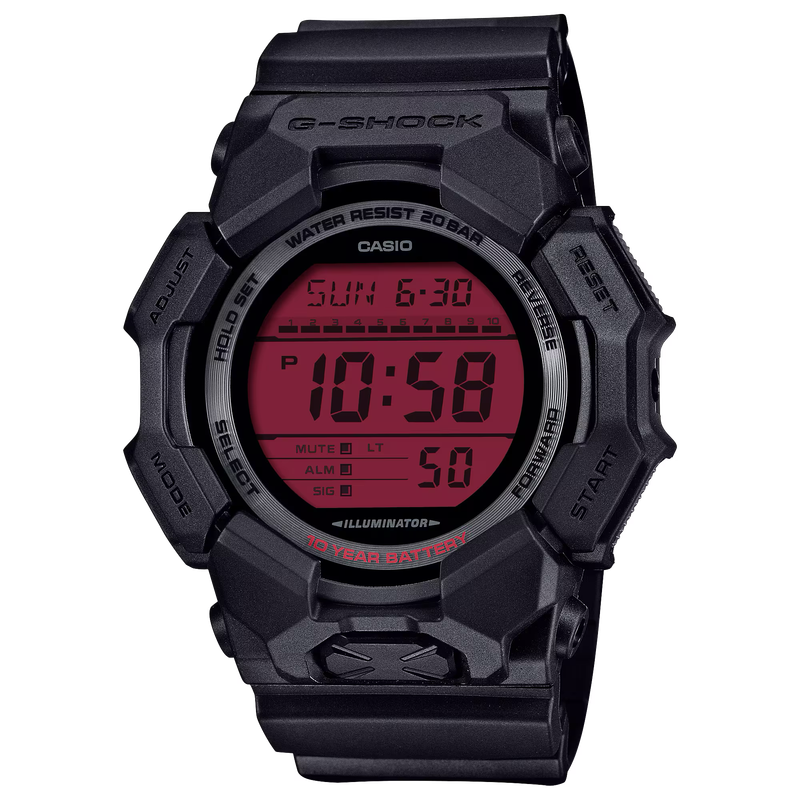G-Shock Digital GD-010 Series GD010BBR-1