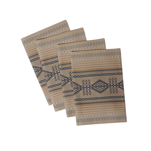 Cotton Woven Napkins Set/4, Color: Beacon Rock, Tan, Size: O/S