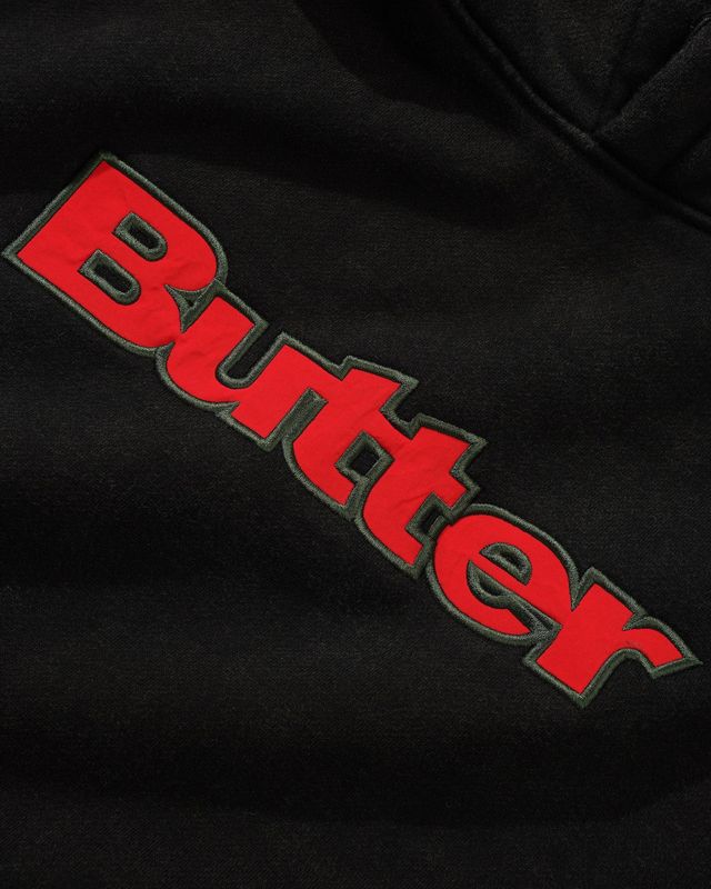 Nylon Logo Applique Pullover Hood