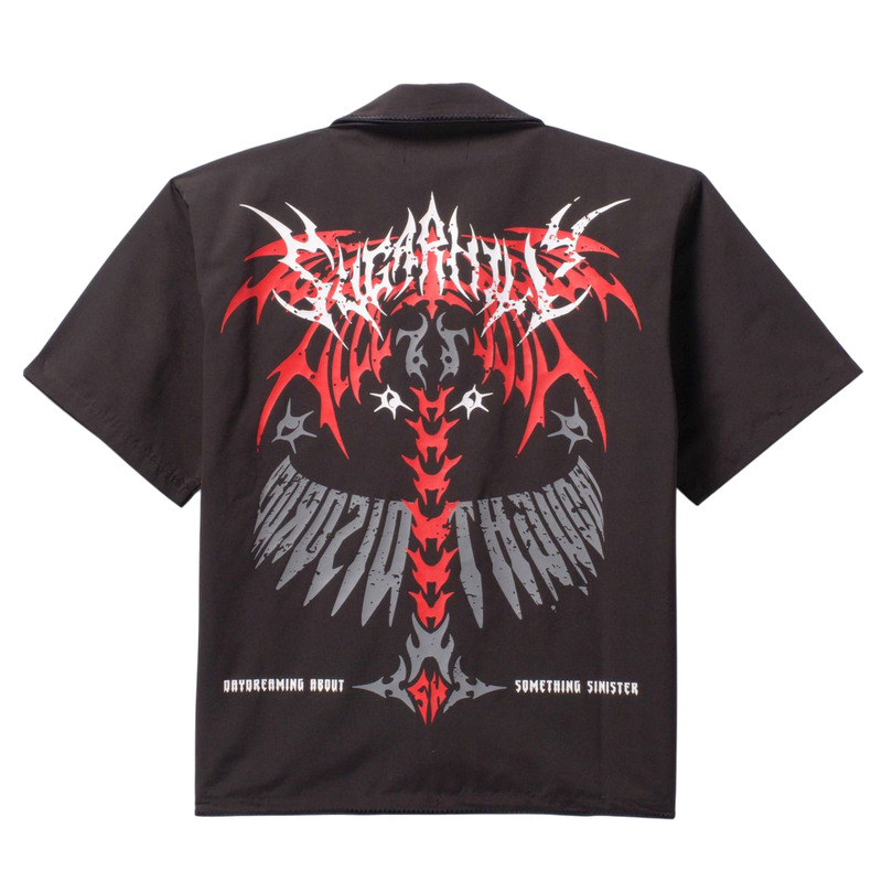 "Sinister" Nylon Lounge Shirt