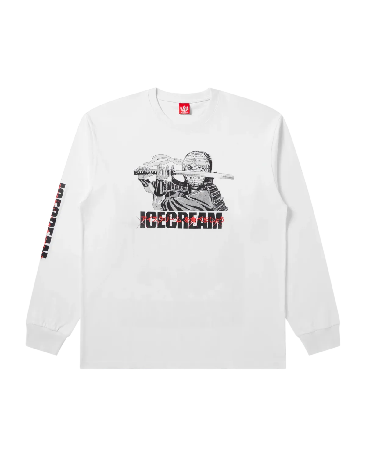 Train Harder LS Knit, Color: White, Size: M