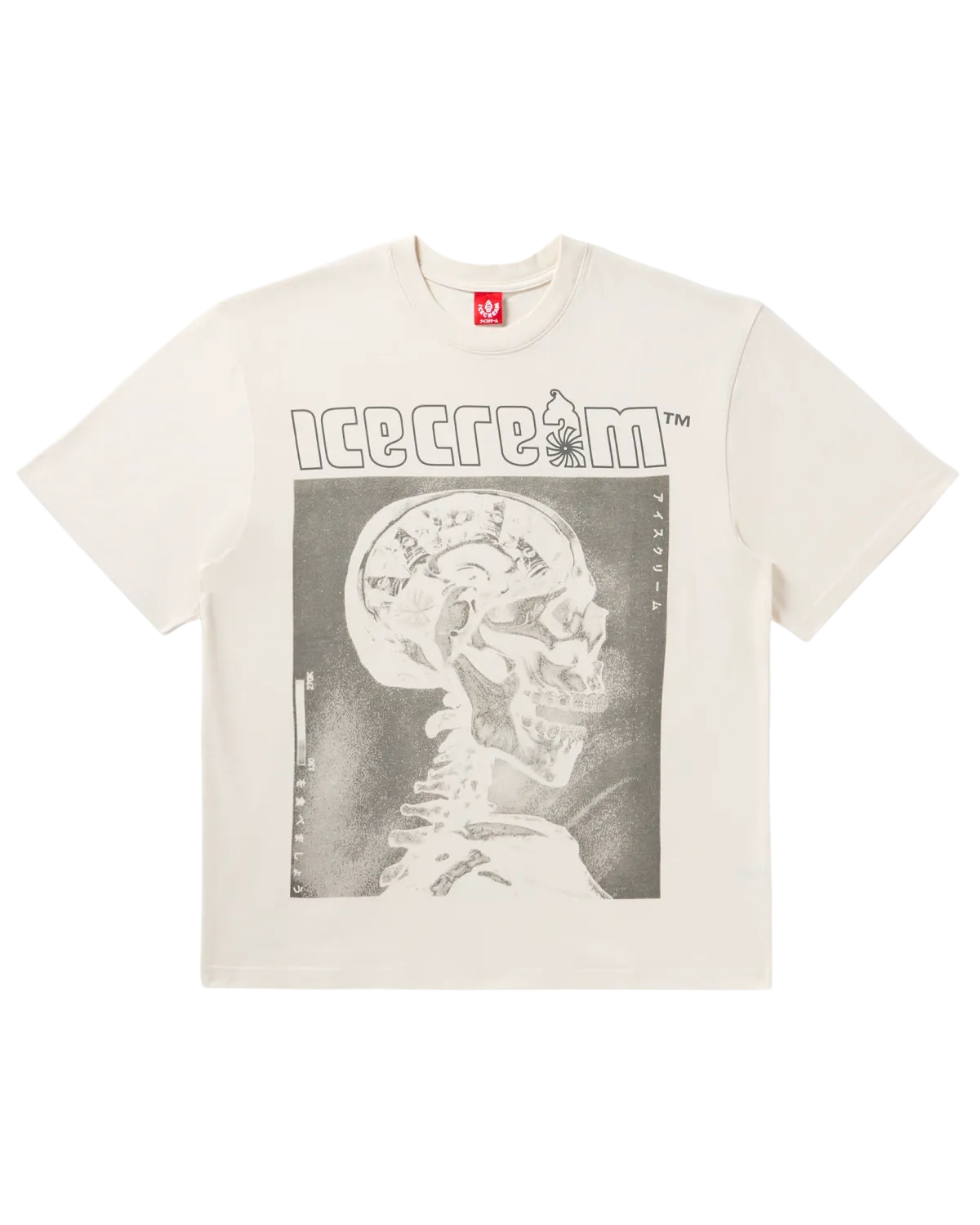 Money On My Mind SS Knit (oversized), Color: Antique White, Size: M