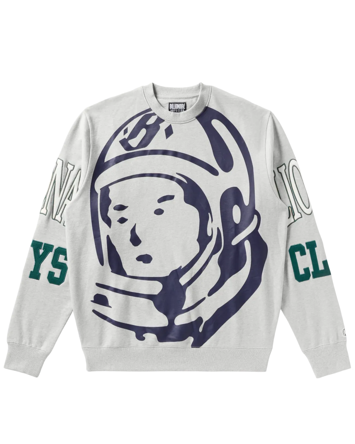 Bb Big Face Sweatshirt, Color: H. Grey, Size: M
