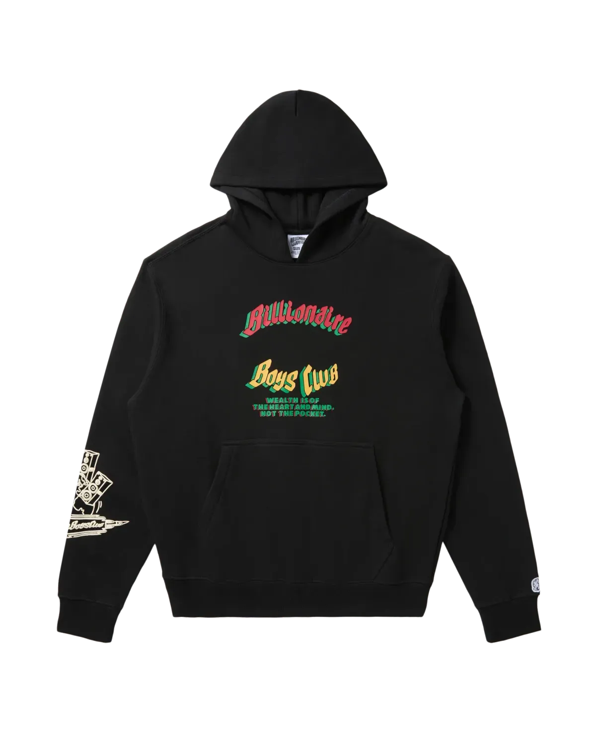 Bb Motion Hoodie, Color: Black, Size: M