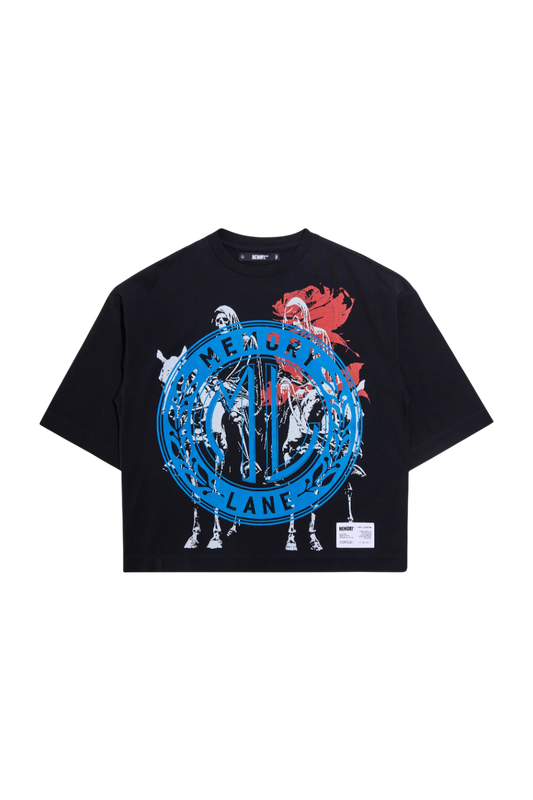 Layered Icons Crop Tee