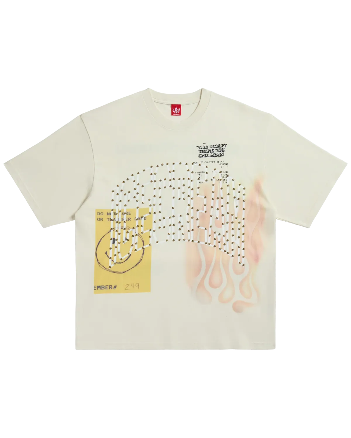 The Hill SS Knit (oversize), Color: White, Size: M