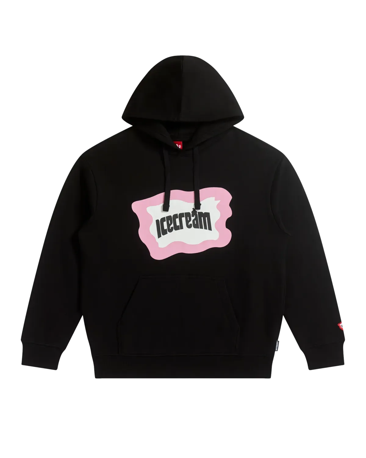 Flag Hoodie, Color: Black, Size: M