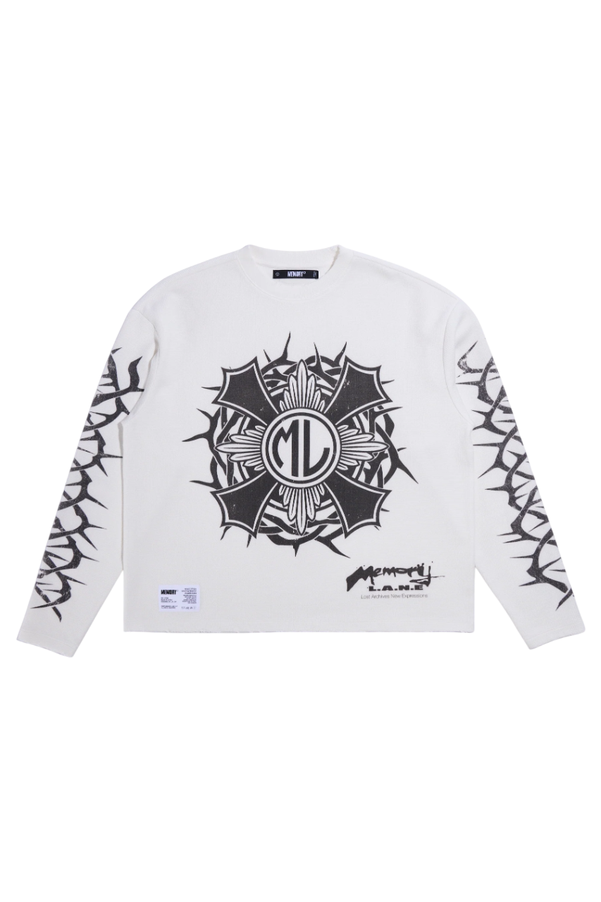 Camo Collared Bomberhorn Cross LS Thermal