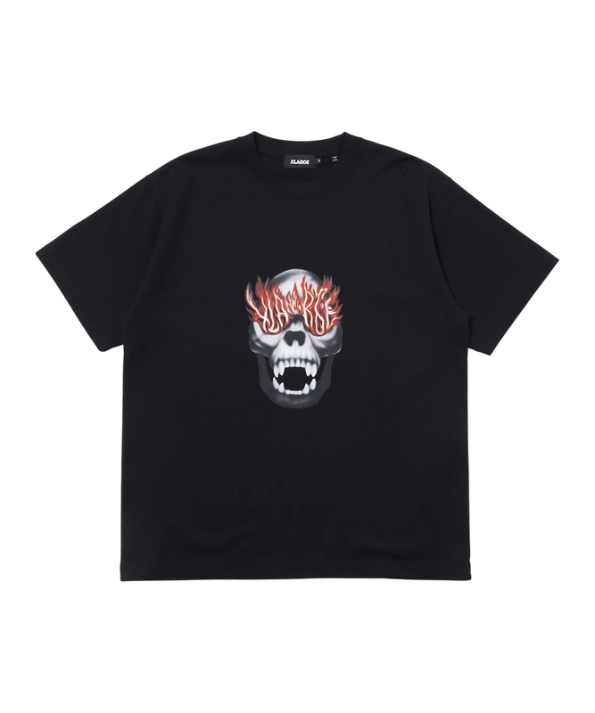 Skull In Flames S/S Tee