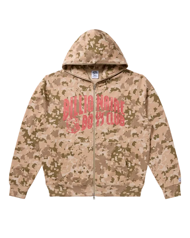 Bb Camo Zip Hoodie