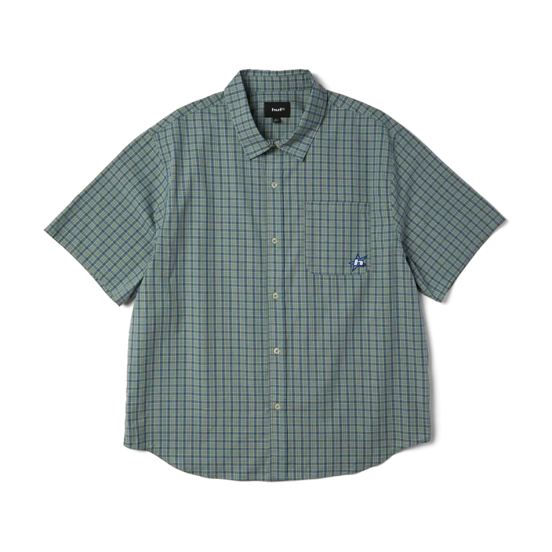 H Star SS Plaid Shirt