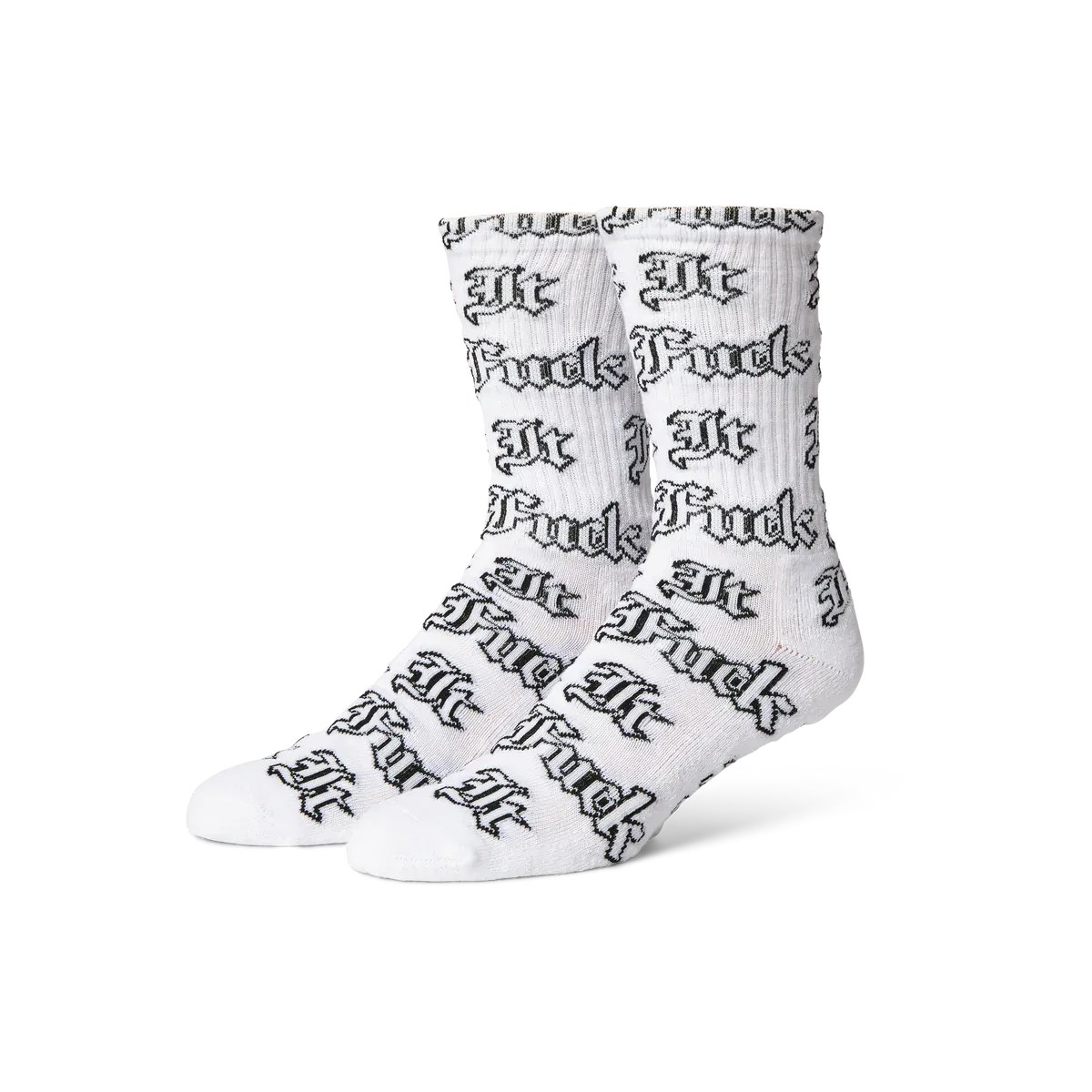 Fuck It Old English Sock