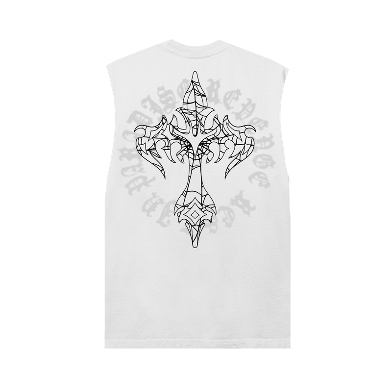 Web Cross Cut Off Tee