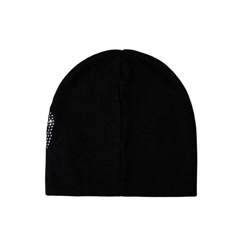X Heartbreak Rhinestone Beanie