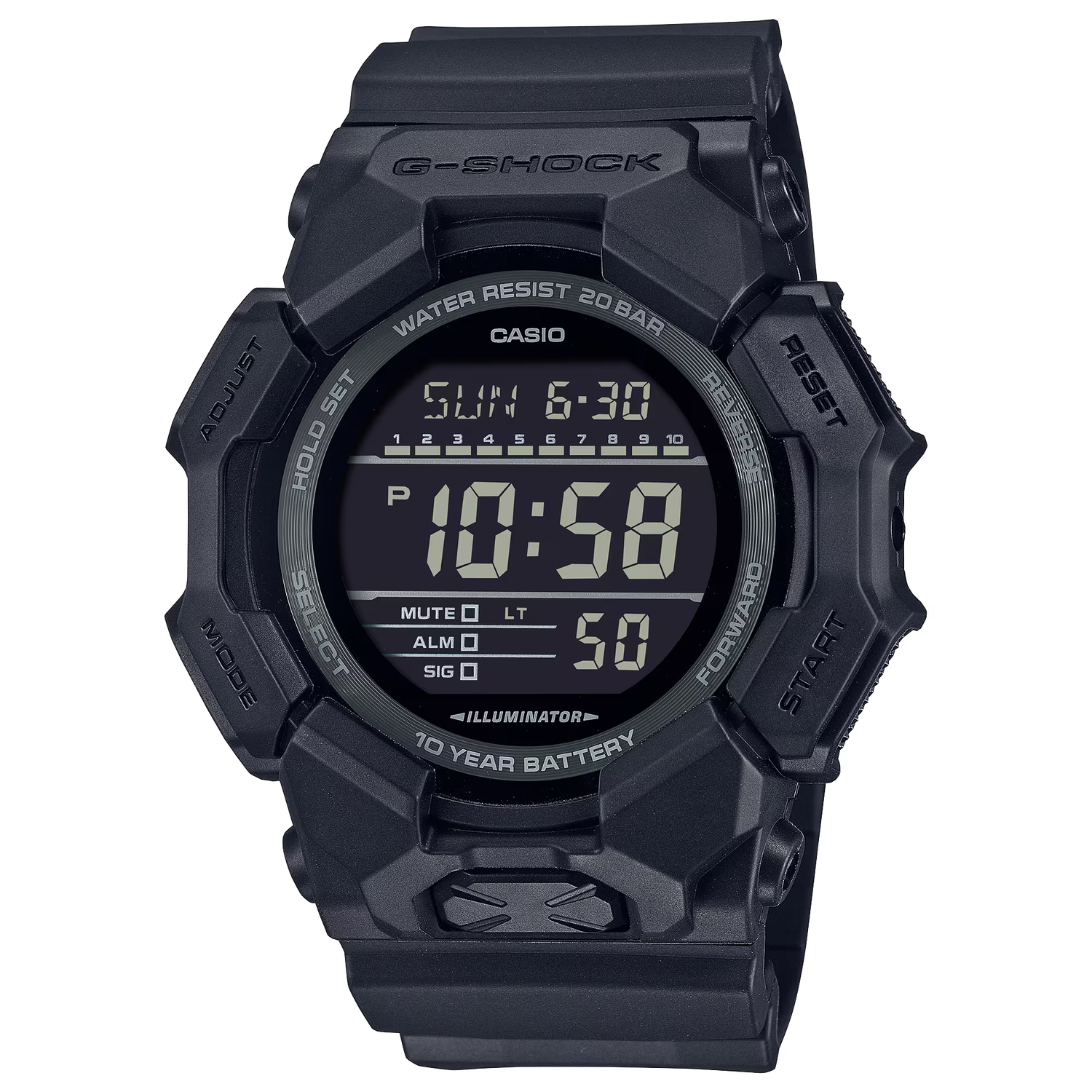 G-Shock Digital GD-010 Series GD010-1A1