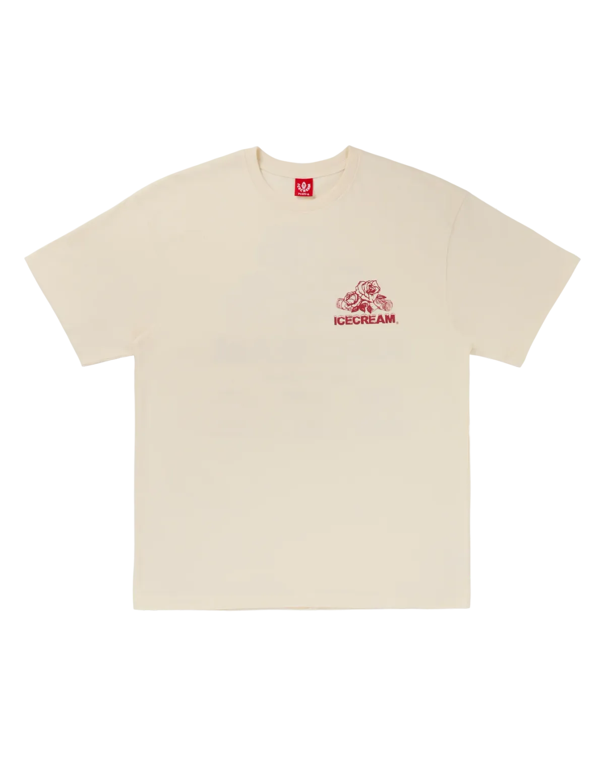 Rose SS Tee, Color: Antique White, Size: S