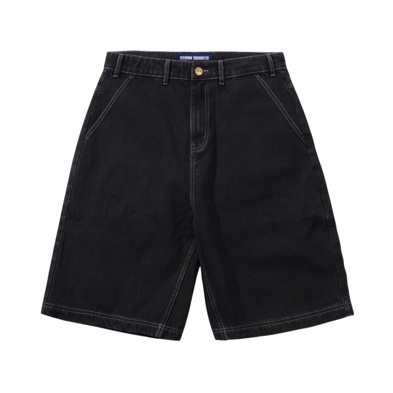 Scribble Denim Shorts