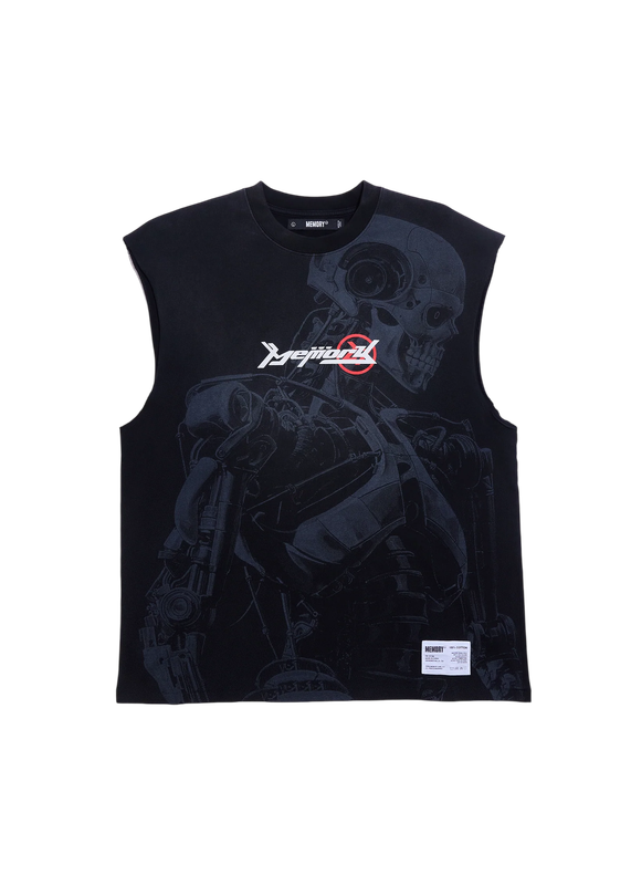 Techno Robot Sleeveless Tee