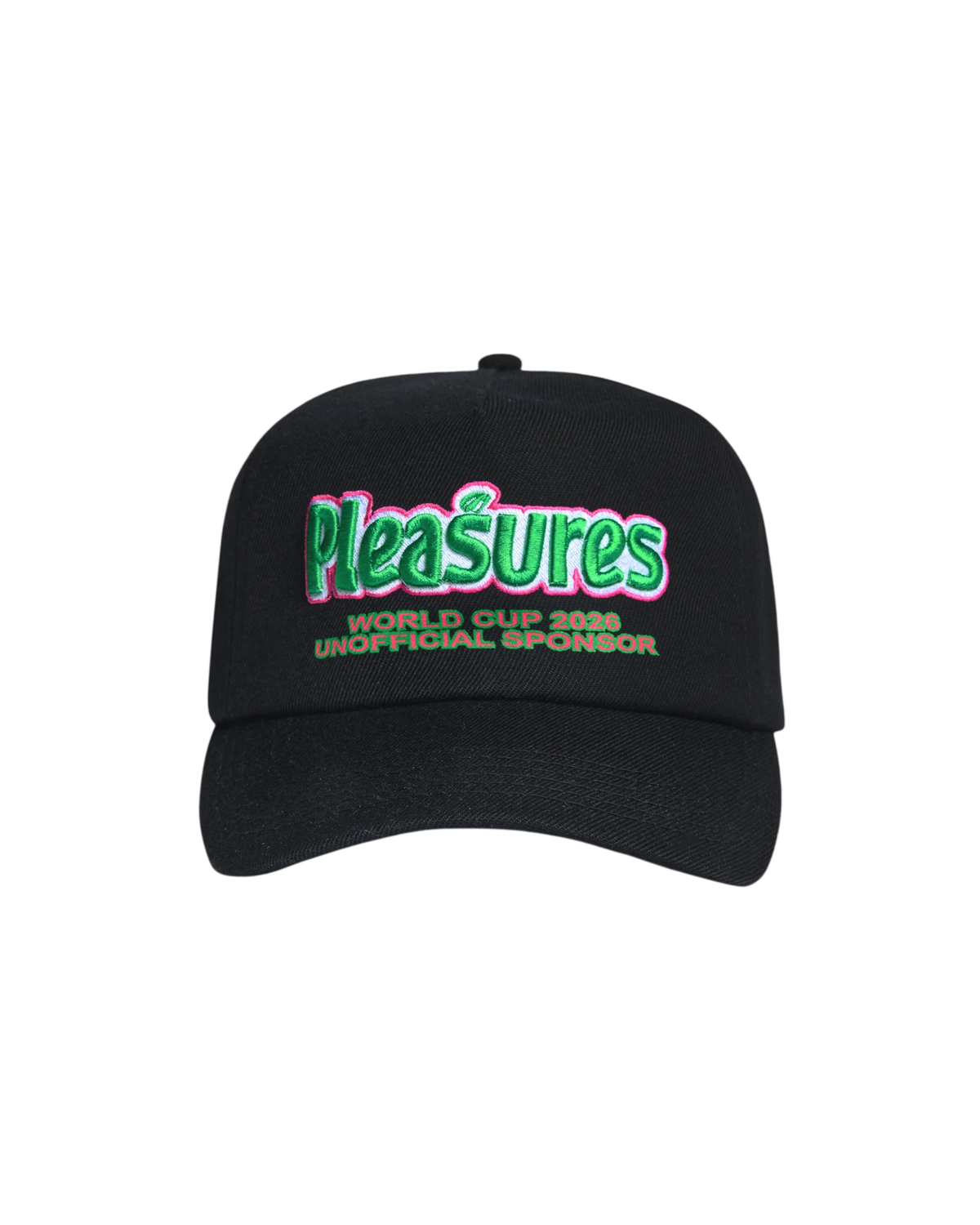 Sponsor 5 Panel Snapback, Color: Black, Size: O/S