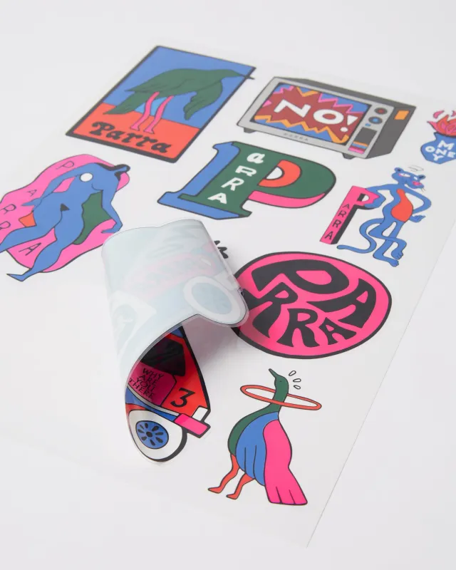 Another Various Vinyl Sticker Sheet