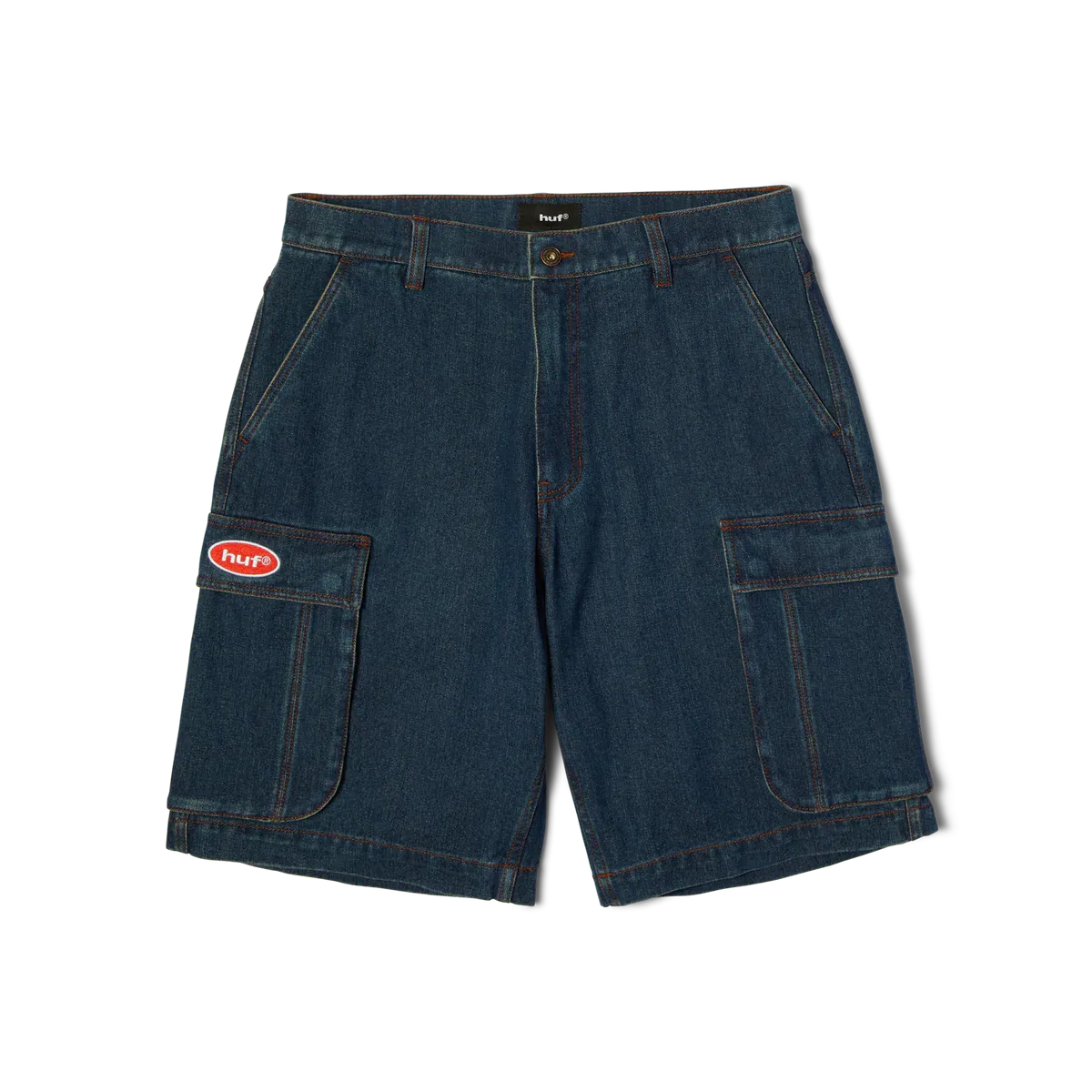 Oval Denim Cargo Short