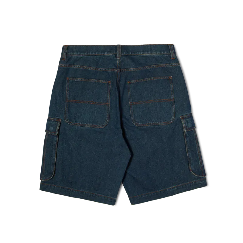 Oval Denim Cargo Short