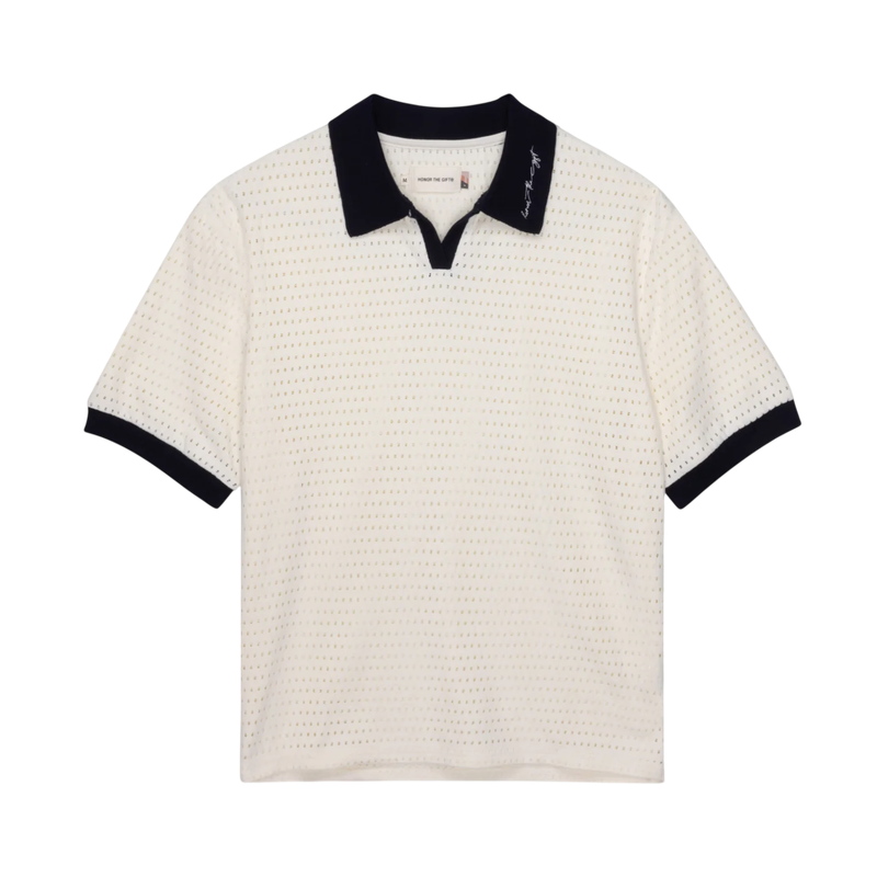 Pique Colorblock Polo