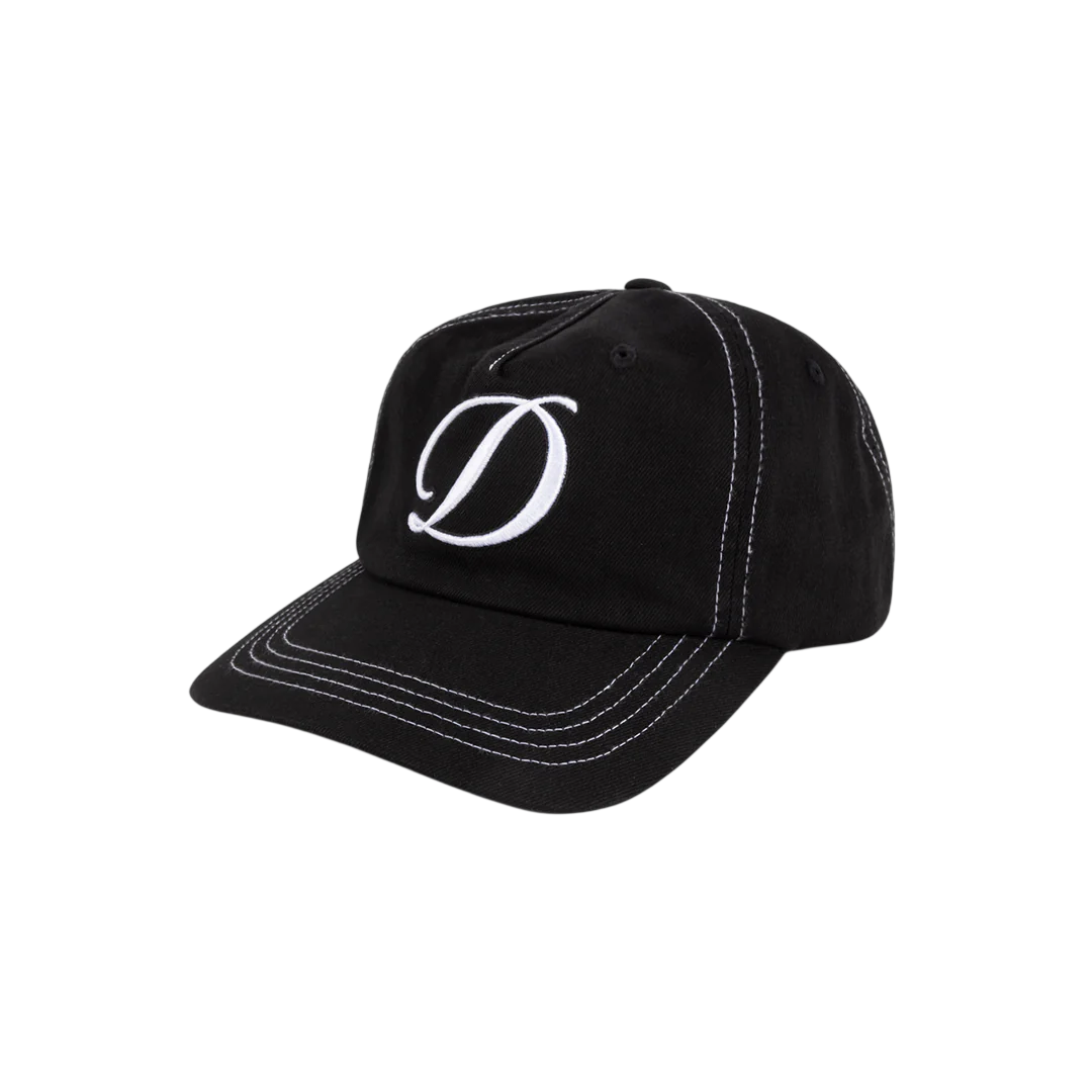 Cursive Denim Worker Cap
