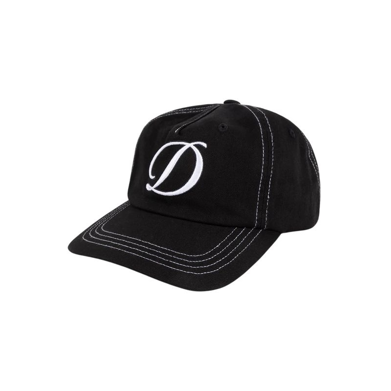 Cursive Denim Worker Cap