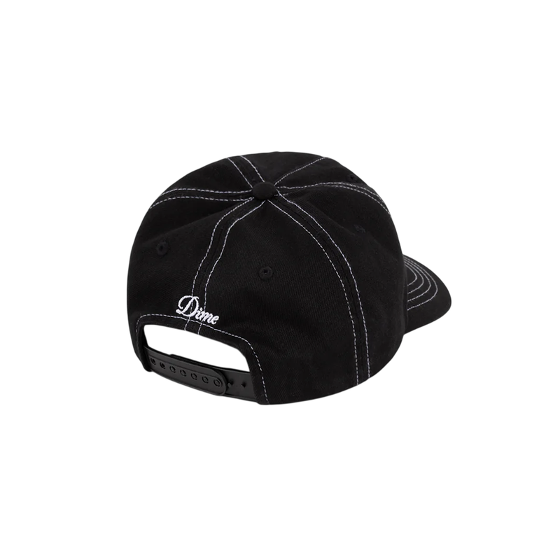 Cursive Denim Worker Cap