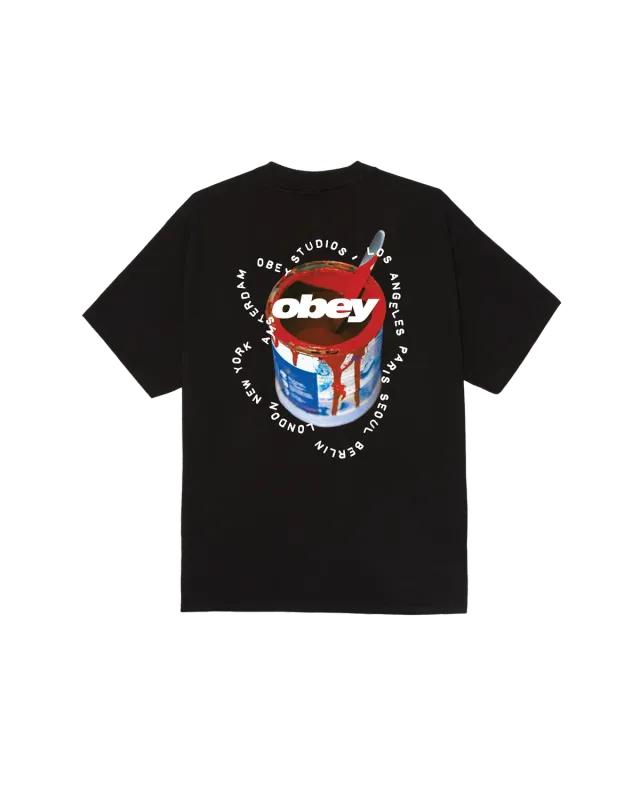 Obey Real Spill Tee