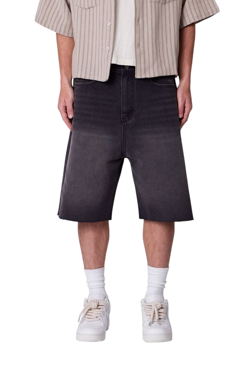 Baggy Cut Off Denim Shorts