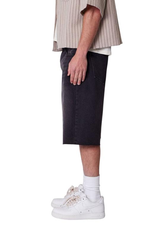 Baggy Cut Off Denim Shorts